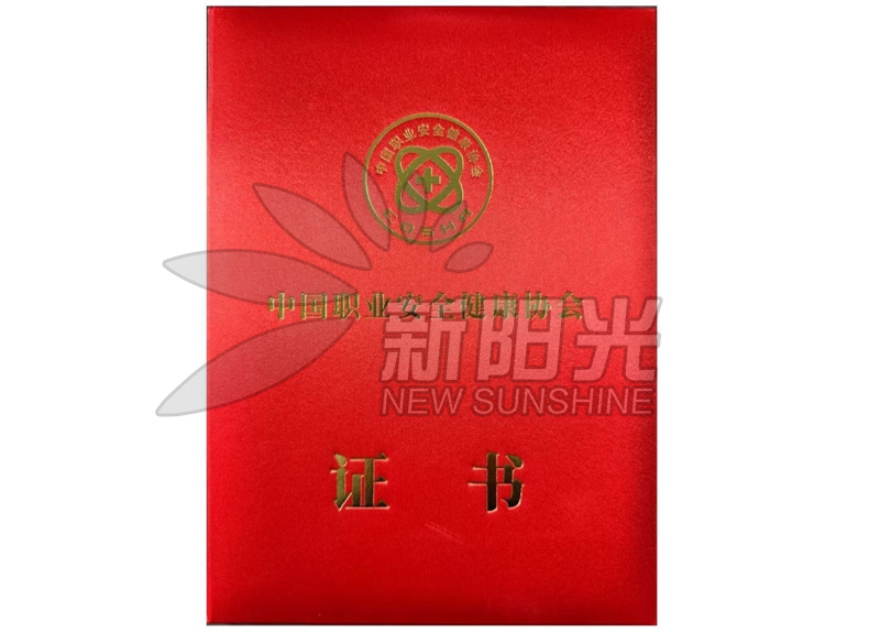 中國職業安全健康協會科學技術獎